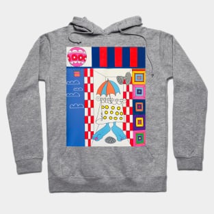 Shower Man Cartoon Hoodie